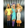 3 lotto BARBIE Mattel vintage anni 80 90 accessori abiti alta moda rare doll 