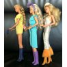 3 lotto BARBIE Mattel vintage anni 80 90 accessori abiti alta moda rare doll 