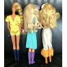 3 lotto BARBIE Mattel vintage anni 80 90 accessori abiti alta moda rare doll 