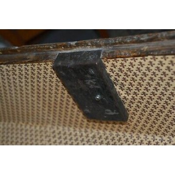 ANTICO COMO PIEMONTESE epoca 1700 LEGNO NOCE cassettiera CASSETTONE INTARSIATO
