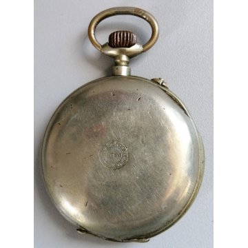 GRANDE ANTICO OROLOGIO TASCA Roskopf ø 58 mm. EPOCA 1900 OLD BIG POCKET WATCH