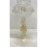 ALZATA CENTROTAVOLA DESIGN VETRO MURANO ARTIGIANALE COPPA VINTAGE EPOCA 1950