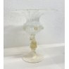 ALZATA CENTROTAVOLA DESIGN VETRO MURANO ARTIGIANALE COPPA VINTAGE EPOCA 1950