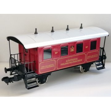 Marklin 54706 CARROZZA PASSEGGERI Gästezug Feldschlösschen SCALA 1 TRENO Vintage