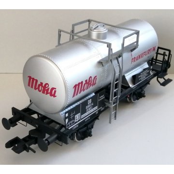 Marklin 4872 CARRO CISTERNA Moka KESSELWAGEN Frankfurt SCALA 1 TRENO Vintage DB
