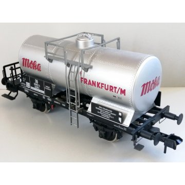 Marklin 4872 CARRO CISTERNA Moka KESSELWAGEN Frankfurt SCALA 1 TRENO Vintage DB
