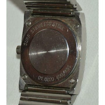 OROLOGIO POLSO di FORMA LUSSO Zenith Port Royal VINTAGE anni 70 OLD WATCH data