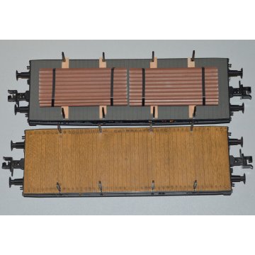 Marklin CARRO MERCI Schwertransportwagen Rlmmp 700 scala 1 TRENINO VINTAGE 58654