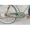 BICICLETTA anni 40 RUOTE 28 Wolsit uomo verde CITY BIKE BICI EPOCA CUOIO ciclo