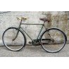 BICICLETTA anni 40 RUOTE 28 Wolsit uomo verde CITY BIKE BICI EPOCA CUOIO ciclo