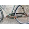 BICICLETTA anni 40 RUOTE 28 Wolsit uomo verde CITY BIKE BICI EPOCA CUOIO ciclo