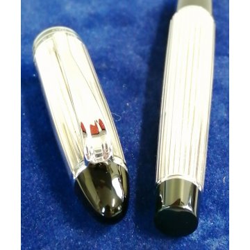 Aurora Y argento 925 PENNA STILOGRAFICA nib M COLLEZIONE stilo FOUNTAIN PEN box