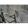 BICICLETTA anni 30 HERMENSON PADOVA RUOTE 28 BIKE EPOCA CUOIO FRENI BACCHETTA