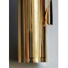 VINTAGE Pelikan 30 Penna Stilografica NERO ORO 1970 GOLDEN FOUNTAIN PEN nib EF