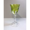 SET 6 BICCHIERI LIQUORE CALICE CRISTALLO MOLATO MULTICOLOR CRYSTAL Nachtmann