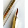PENNA STILOGRAFICA John Sterling ARGENTO 925 OLD SILVER FOUNTAIN PEN nib ORO 14k