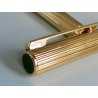 PENNA STILOGRAFICA DORATA Aurora Marco Polo 303 anni 80 OLD GOLDEN FOUNTAIN PEN 