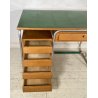 BANCO SCRIVANIA LEGNO CATTEDRA DESIGN ANNI 50 VINTAGE SCUOLA SCRITTOIO CASSETTI 