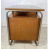 BANCO SCRIVANIA LEGNO CATTEDRA DESIGN ANNI 50 VINTAGE SCUOLA SCRITTOIO CASSETTI 
