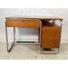 BANCO SCRIVANIA LEGNO CATTEDRA DESIGN ANNI 50 VINTAGE SCUOLA SCRITTOIO CASSETTI 
