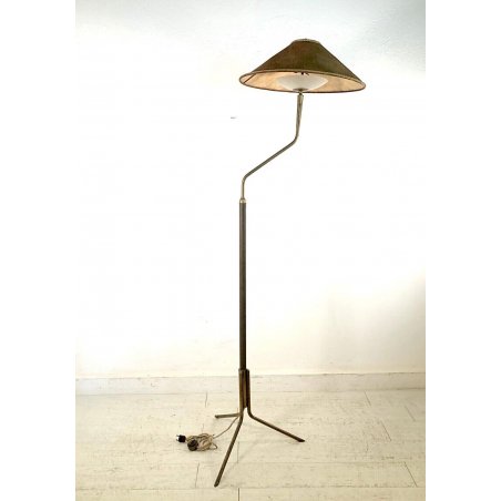 LAMPADA TERRA PIANTANA DESIGN ATTR. Pietro Chiesa VINTAGE LAMP 2 LUMI ANNI 40