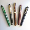 Set 5pz. COLLEZIONE Penna Stilografica MARMORIZZATA stylo VINTAGE FOUNTAIN PEN