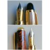 Set 5pz. COLLEZIONE Penna Stilografica MARMORIZZATA stylo VINTAGE FOUNTAIN PEN