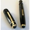 ANTICA PENNA STILOGRAFICA Columbus Extra 132 NERO ORO anni 30 OLD FOUNTAIN PEN 
