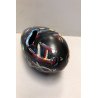 GRANDE SCULTURA DESIGN CERMICA NERA SMALTO POLICROMO DANZA MIDCENTURY POTTERY 