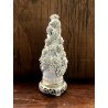 RARISSIMA SCULTURA CERAMICA ALBERO PIGNA HEREND HUNGARY DIPINTA A MANO 33,5 cm/h