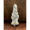 RARISSIMA SCULTURA CERAMICA ALBERO PIGNA HEREND HUNGARY DIPINTA A MANO 33,5 cm/h