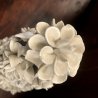 RARISSIMA SCULTURA CERAMICA ALBERO PIGNA HEREND HUNGARY DIPINTA A MANO 33,5 cm/h