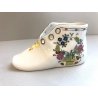 SCARPINA BIMBO PORCELLANA Herend BABY SHOE Queen Victoria Indian basket  7570-5 