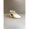 SCARPINA BIMBO PORCELLANA Herend BABY SHOE Queen Victoria Indian basket  7570-5 