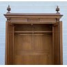 ANTICO ARMADIO FINE 1800 FOGLIA ORO LEGNO NOCE 2 ANTE DISPENSA CASSETTO INGLESE 