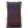 ANTICO ARMADIO FINE 1800 FOGLIA ORO LEGNO NOCE 2 ANTE DISPENSA CASSETTO INGLESE 