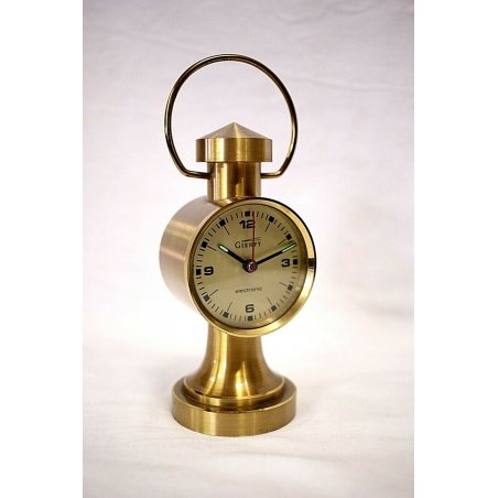 OROLOGIO DA TAVOLO GIENPY ELETTRONICO Italora Milano VINTAGE WATCH PRESS PAPIER