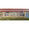 ANTICO SECRETAIRE CASSAFORTE RIBALTA LEGNO NOCE SCRITTOIO CASSETTIERA EPOCA 