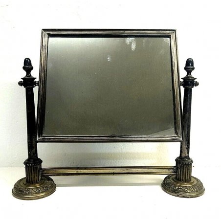 ANTICA PSICHE SPECCHIO BASCULANTE da TAVOLO SPECCHIERA OTTONE IMPERO '800/'900