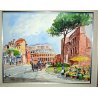 GRANDE QUADRO Antonello Zecca ROMA COLOSSEO PAESAGGIO LAZIO VIA MERCATO FIORI 