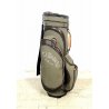 SACCA per MAZZE GOLF VINTAGE Calloway Big Berta TESSUTO CUOIO GOLF BAG ANNI '80