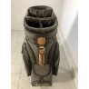 SACCA per MAZZE GOLF VINTAGE Calloway Big Berta TESSUTO CUOIO GOLF BAG ANNI '80