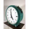 OROLOGIO MODERNARIATO INDUSTRIALE Ora Elettrica Milano spa ILLUMINATO BIFRONTE