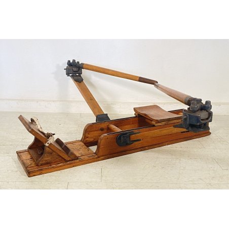 ANTICO VOGATORE FRATELLI PERSENICO CHIAVENNA IN LEGNO DI FAGGIO 1940 FUNZIONANTE
