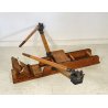 ANTICO VOGATORE FRATELLI PERSENICO CHIAVENNA IN LEGNO DI FAGGIO 1940 FUNZIONANTE
