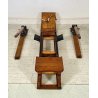 ANTICO VOGATORE FRATELLI PERSENICO CHIAVENNA IN LEGNO DI FAGGIO 1940 FUNZIONANTE