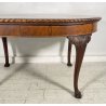 ANTICO TAVOLO PRANZO OVALE LEGNO NOCE 1900 TABLE OLD EPOCA LUIGI FILIPPO SALOTTO