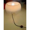 LAMPADA DA TAVOLO SFERICA "Vacuna" Artemide DESIGN Peduzzi Riva VETRO MURANO '60