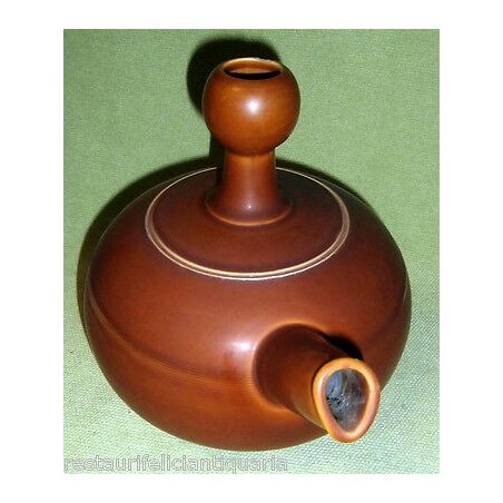 BROCCA CARAFFA FRANCO POZZI AMBROGIO GALLARATE CERAMICA MAIOLICA DESIGN VASO OLD