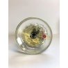 ANTICA SCULTURA DAMA VENEZIANA CON MURRINE VETRO MURANO VINTAGE ART GLASS '50s
